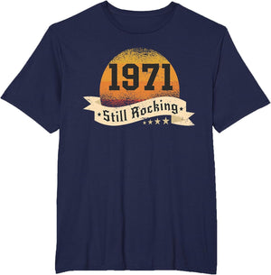 1971 Still Rocking Vintage Retro 1971 Birthday & Anniversary
