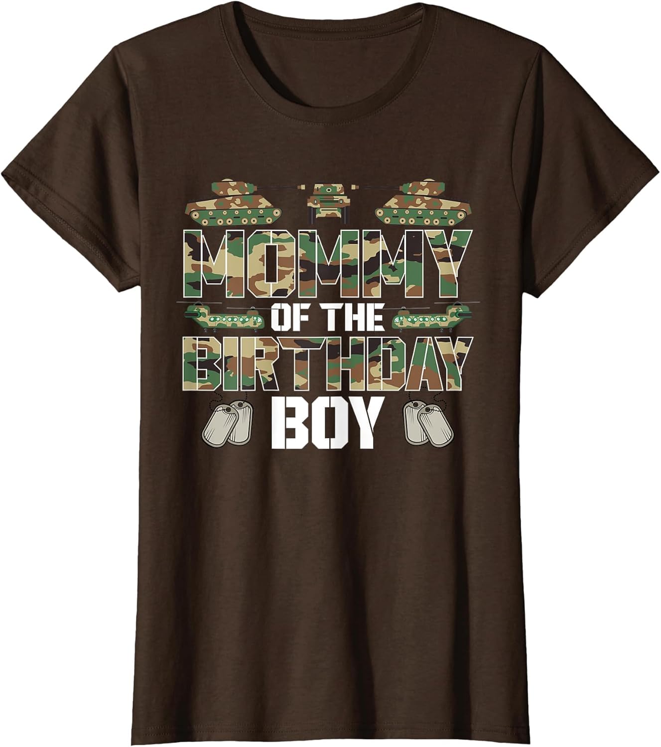 Mommy of The Birthday Boy Military Matching Army Theme