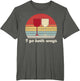 Vintage Retro I Go Both Ways Wine Drinker Funny Drinking