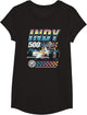Indy 500 Indianapolis Motor Speedway Distressed Chrome Neon