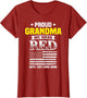 Proud Grandma of Deployed Grandson Red Friday Shirt