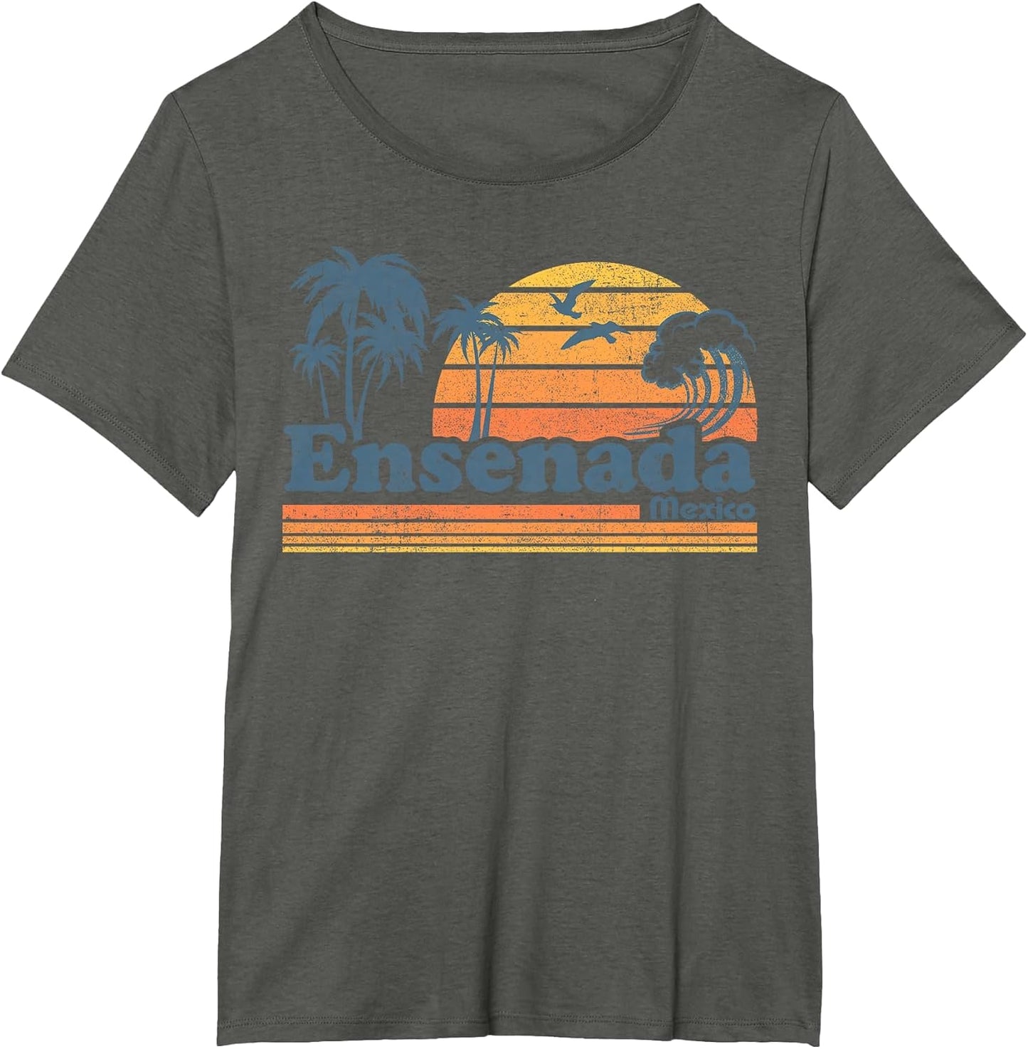 Ensenada Mexico Beach Summer Vacation Sun Vintage 70's Retro