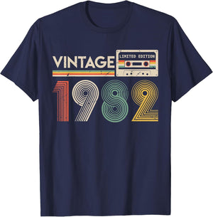 Retro Vintage 1982 Limited Edition Cassette 39 Years Old