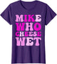 Mike who Cheese Wet Inappropriate Adult Humor Embarrassing