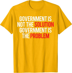 Government is Not The Solution Government is The Problem