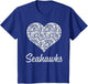 Seahawks Southside Lace Heart HS
