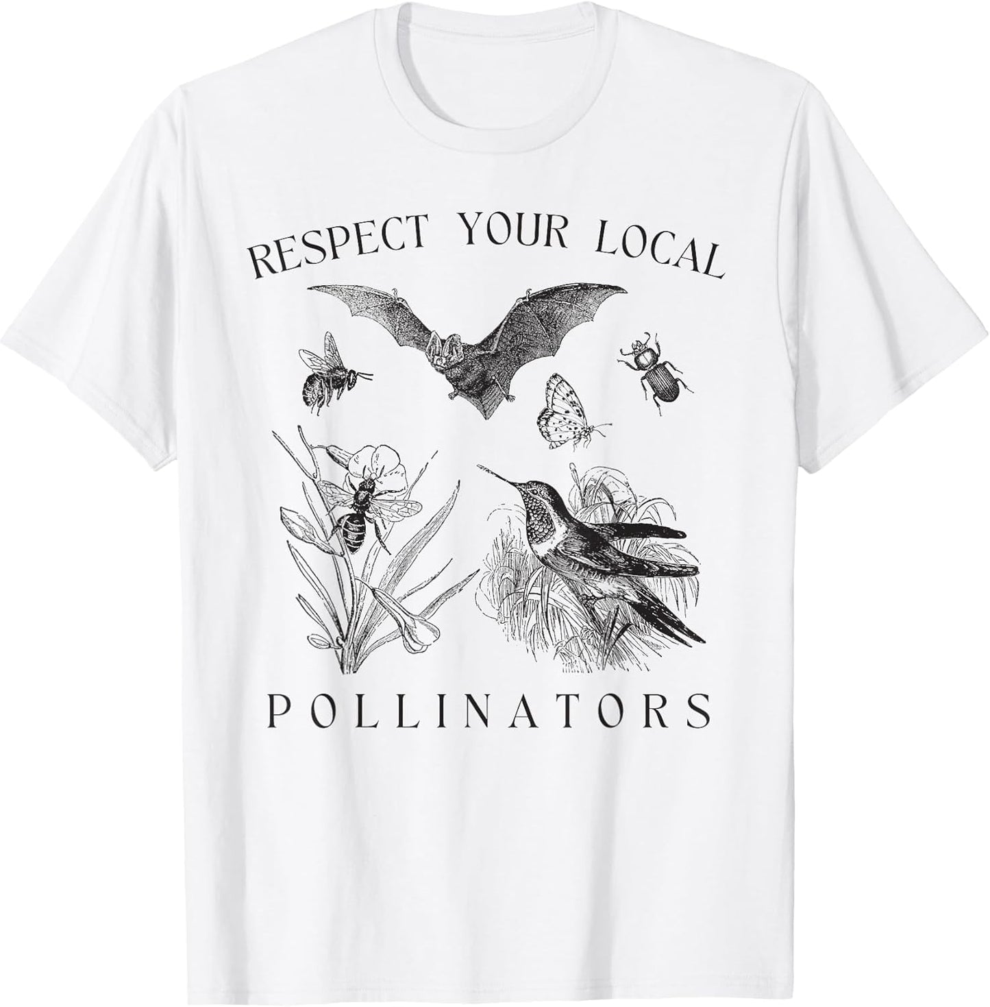Respect Your Local Pollinators | Vintage Bug Protect Nature