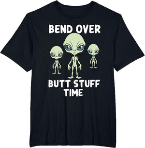 Funny Aliens Bench Over Butt Stuff Time Anal