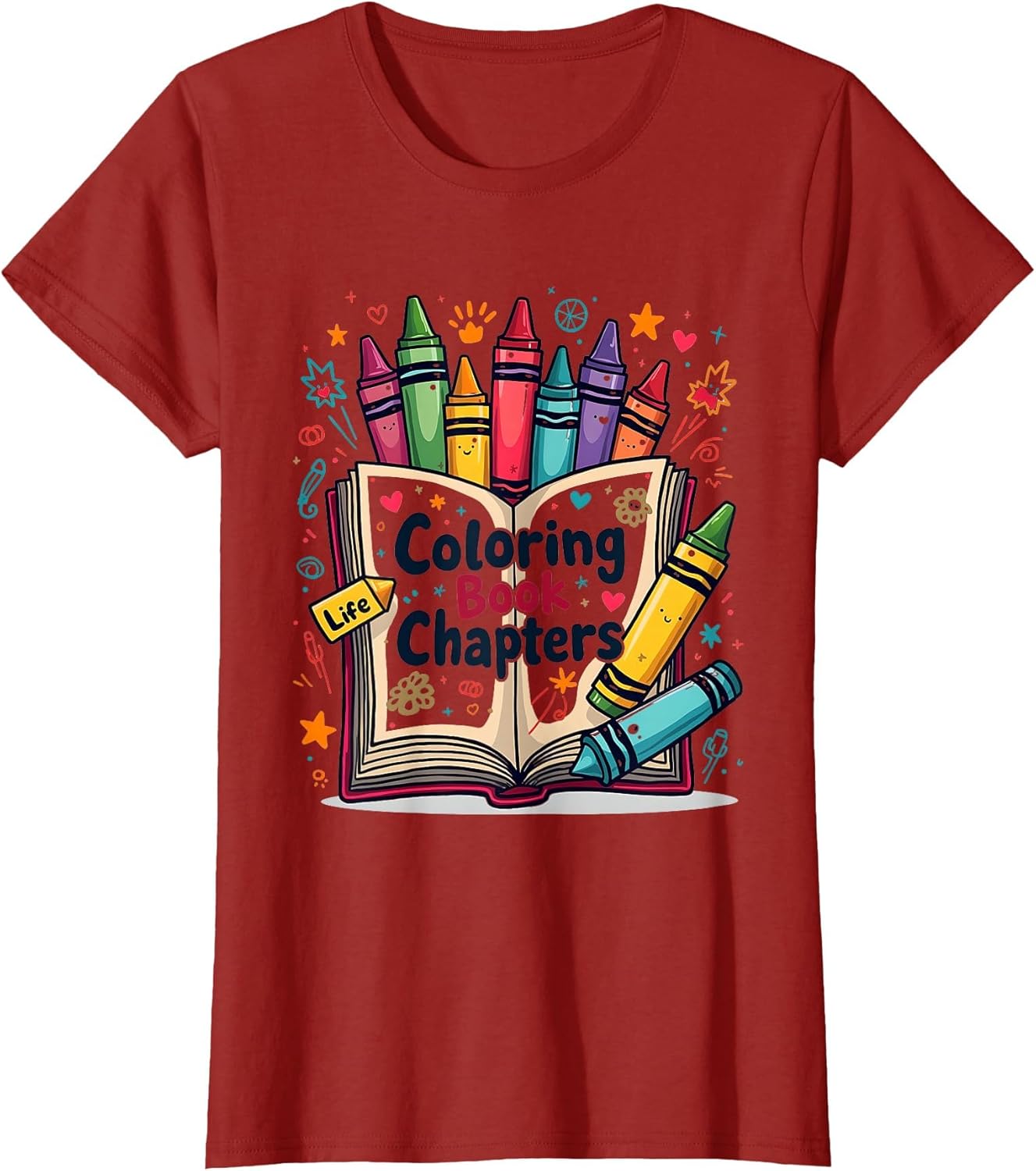 Coloring Book Life Chapters Creative Design