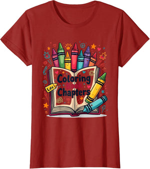 Coloring Book Life Chapters Creative Design