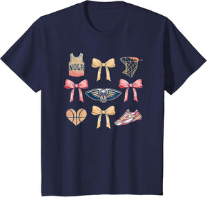 NBA New Orleans Pelicans Bow Grid