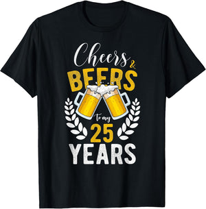 Cheers and Beers to My 25 Years 25th Birthday Gifts