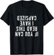 Capsized Shirt | If You can Read This i Have Capsized