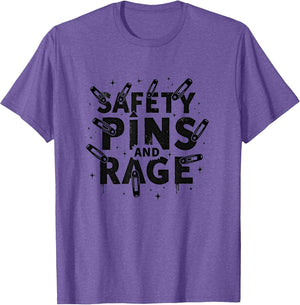 Safety Pins and Rage Punk Rock Design