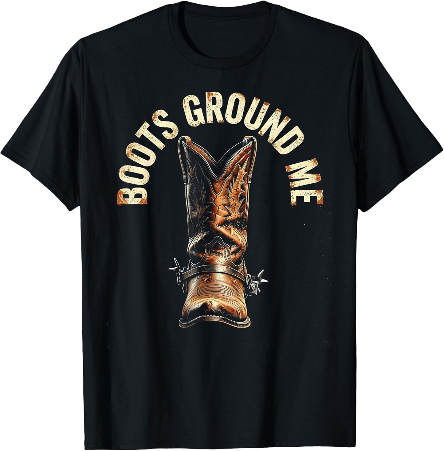 Boots Ground Me Cowgirl Western Design