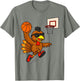 Funny Turkey Basketball Thanksgiving Sport Humor Men Boy Kid