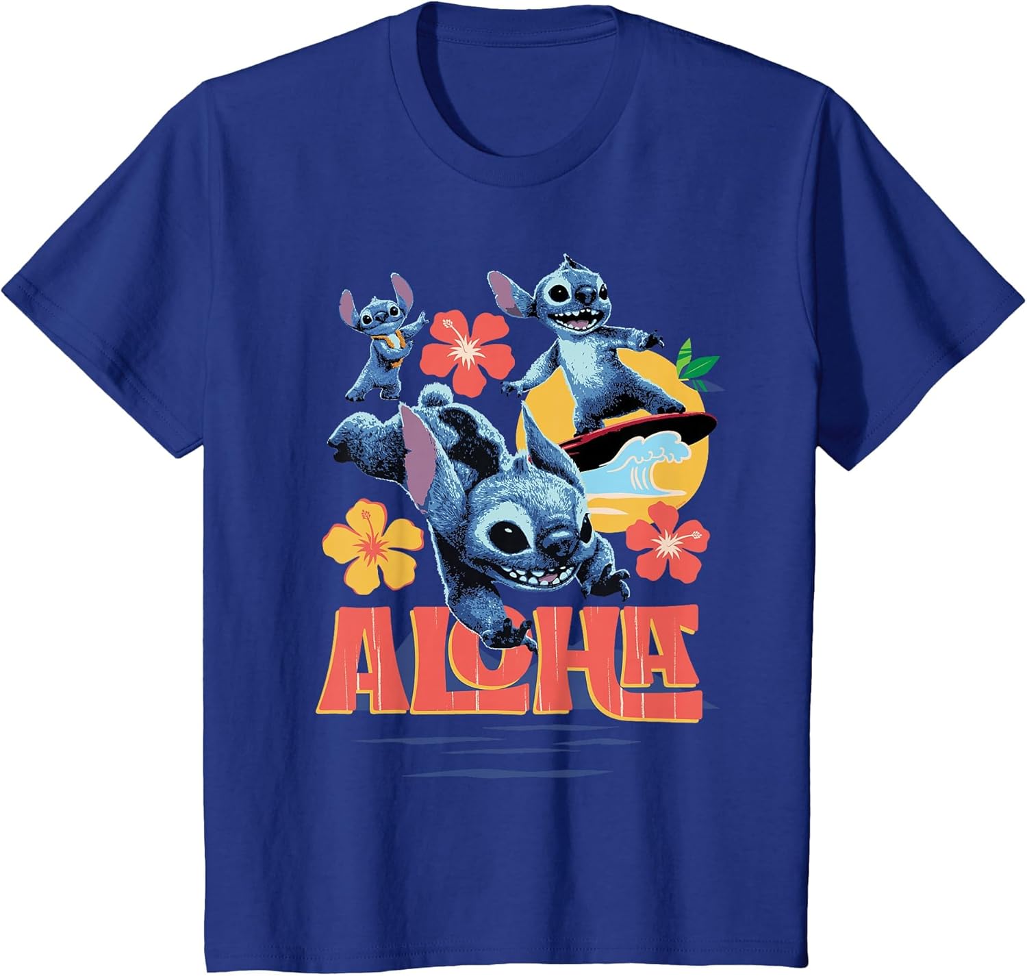 Kids Disney Lilo & Stitch Live-Action Movie Tropical Aloha Stitch