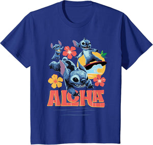 Kids Disney Lilo & Stitch Live-Action Movie Tropical Aloha Stitch