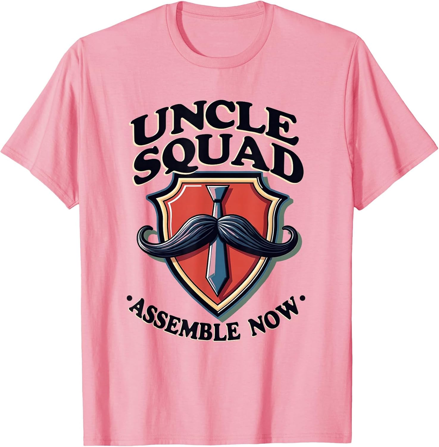 Uncle Squad Assemble Now Superhero Design