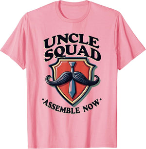 Uncle Squad Assemble Now Superhero Design