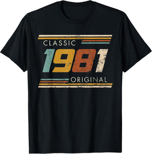 Classic 1981 Original Vintage Birthday Est 1981 Edition