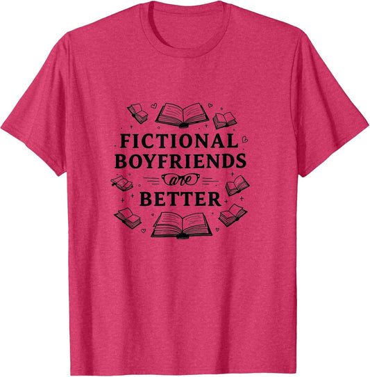 Fictional Boyfriends Are Better Book Lover Design