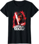 Star Wars Last Jedi Kylo Ren Paint Portrait Graphic