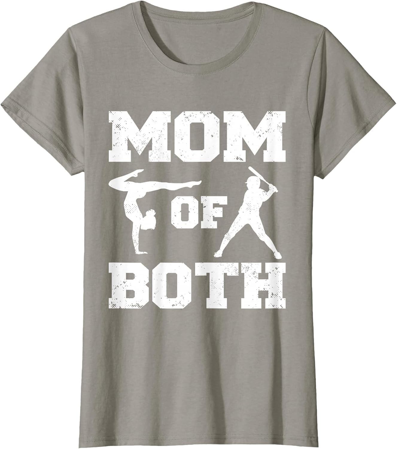 Mom of Both Funny Baseball Gymnastics Mom