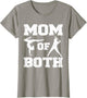 Mom of Both Funny Baseball Gymnastics Mom