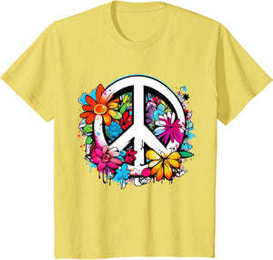 Peace Sign Symbol Flower Power Flowers 60s 70s