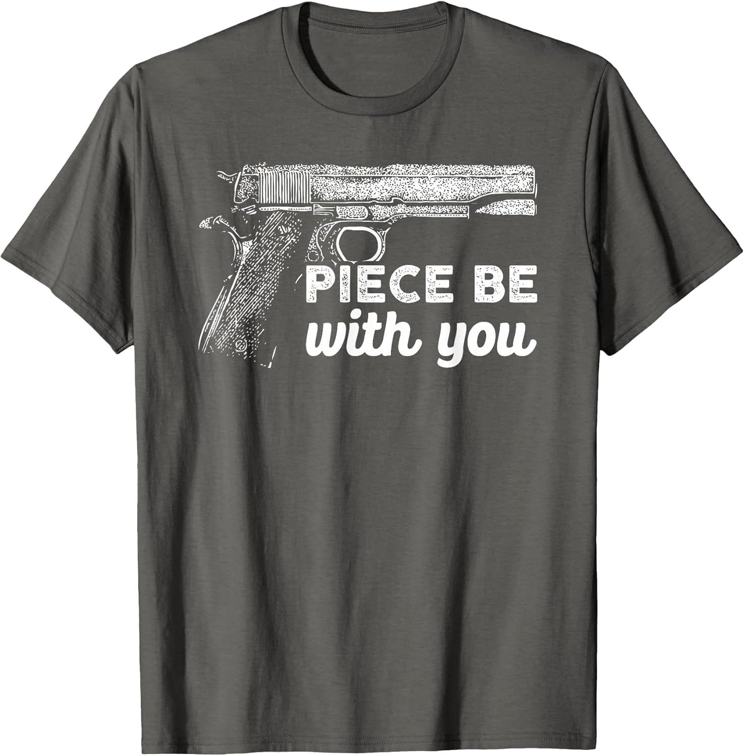 Piece Be with You 2nd Amendment Gun Lover Cool Man