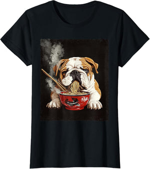 English Bulldog Dog Ramen