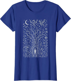 Mystical Tree Portal | Enchanted Forest | Fantasy Moon
