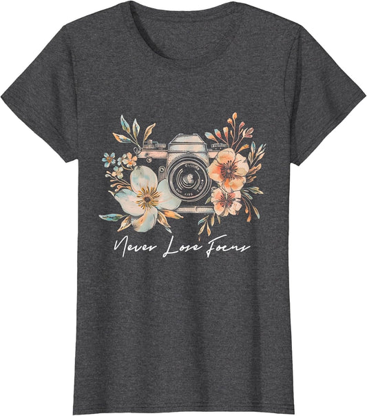 Photographer Never Lose Focus Camera Flowers Photography