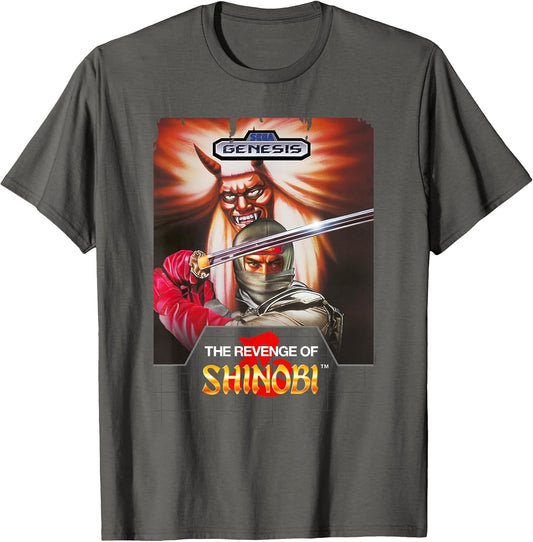 The Revenge of Shinobi Key Art SEGA Genesis Video Game