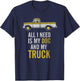 Funny - Love My Truck, Love My Dog - Novelty Print