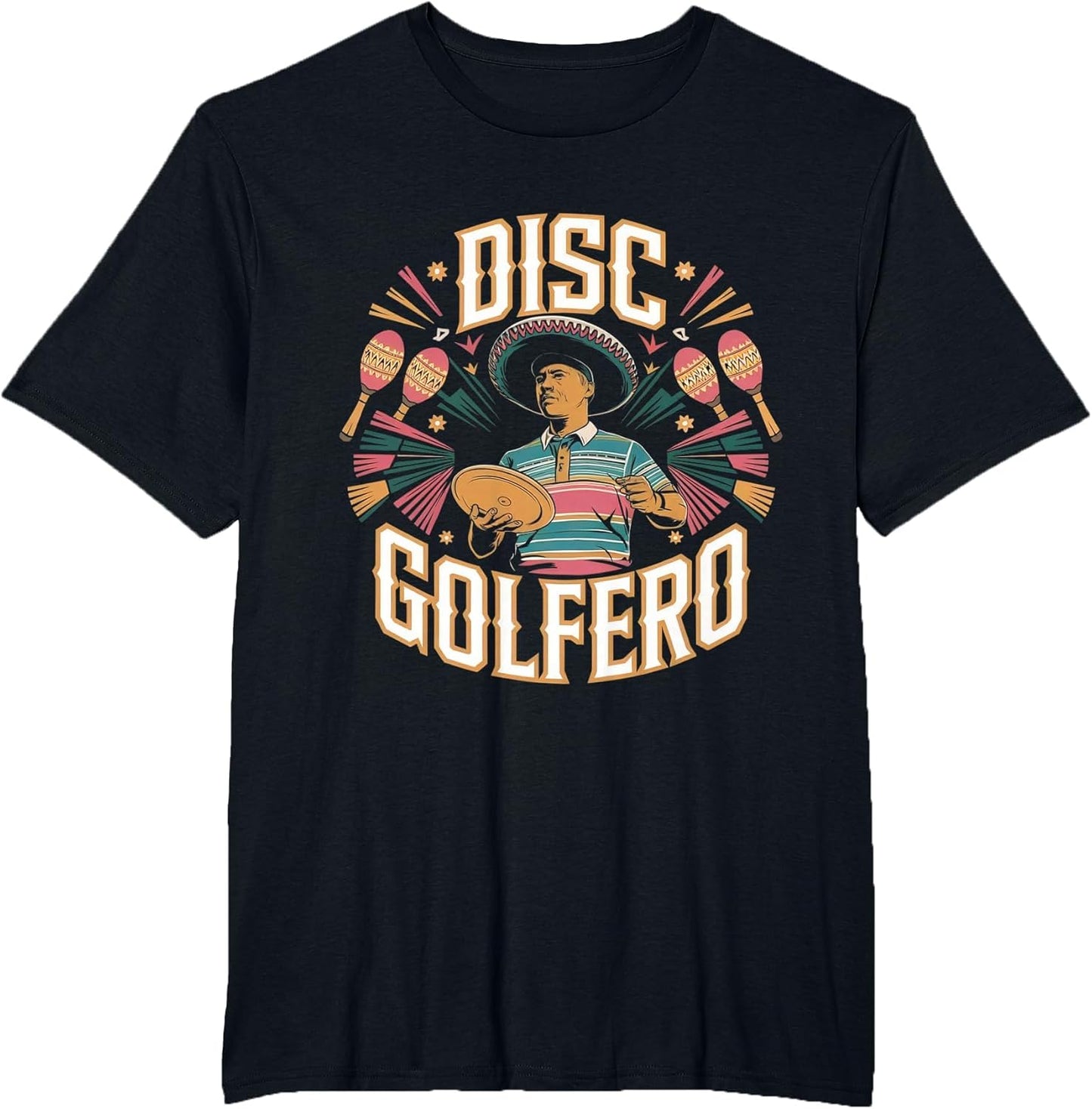 Funny Disc Golf Mexican Men Women Disc Golf Mexico Golfer