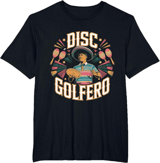 Funny Disc Golf Mexican Men Women Disc Golf Mexico Golfer