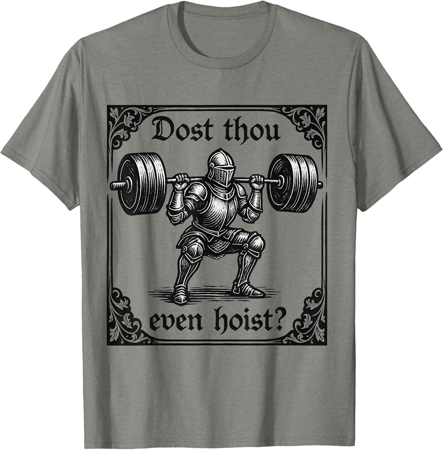 dost Thou Even Hoist Funny Gothic deadlifting Gym Workout