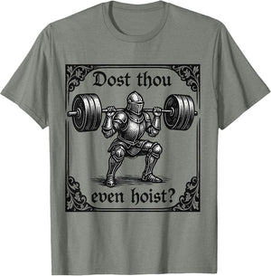 dost Thou Even Hoist Funny Gothic deadlifting Gym Workout
