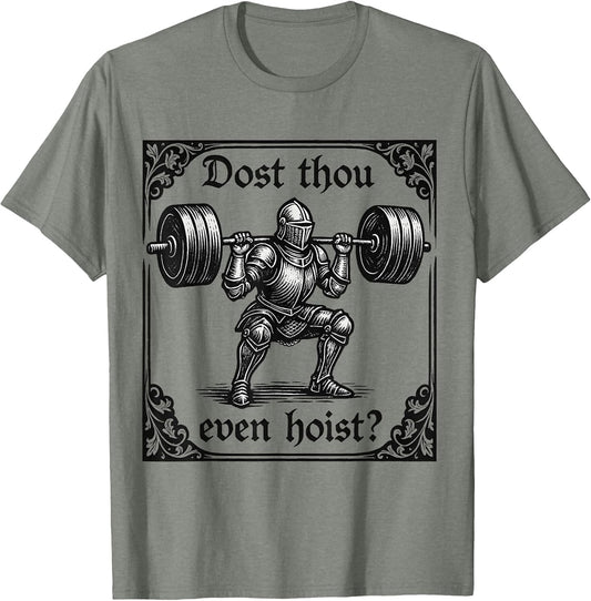 dost Thou Even Hoist Funny Gothic deadlifting Gym Workout