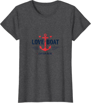 Love Boat Captain Here Valentine's Design