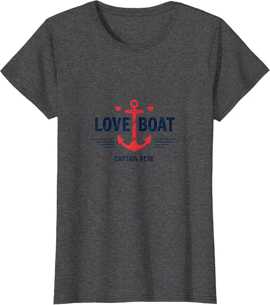 Love Boat Captain Here Valentine's Design