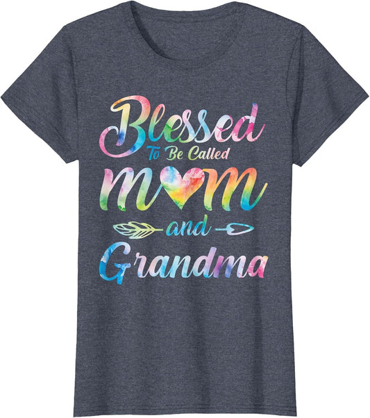 Blessed to Be Called Mom and Grandma Floral Mother's Day