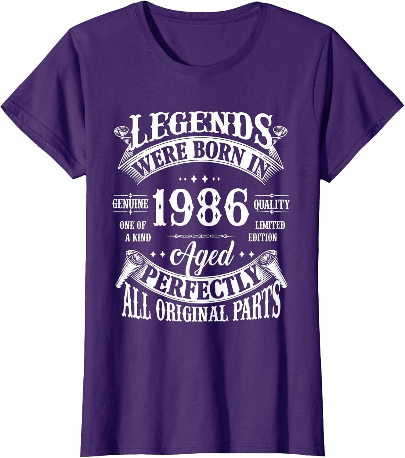 40th Birthday Shirt Vintage Born in 1986 40 Years Old B-Day