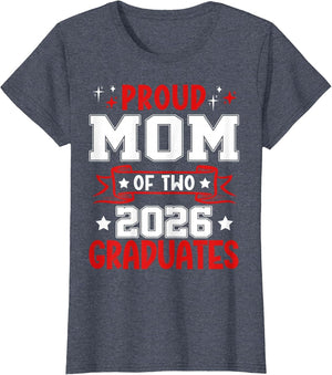 Proud Mom of Two Class of 2026 Graduates Twins Graduation