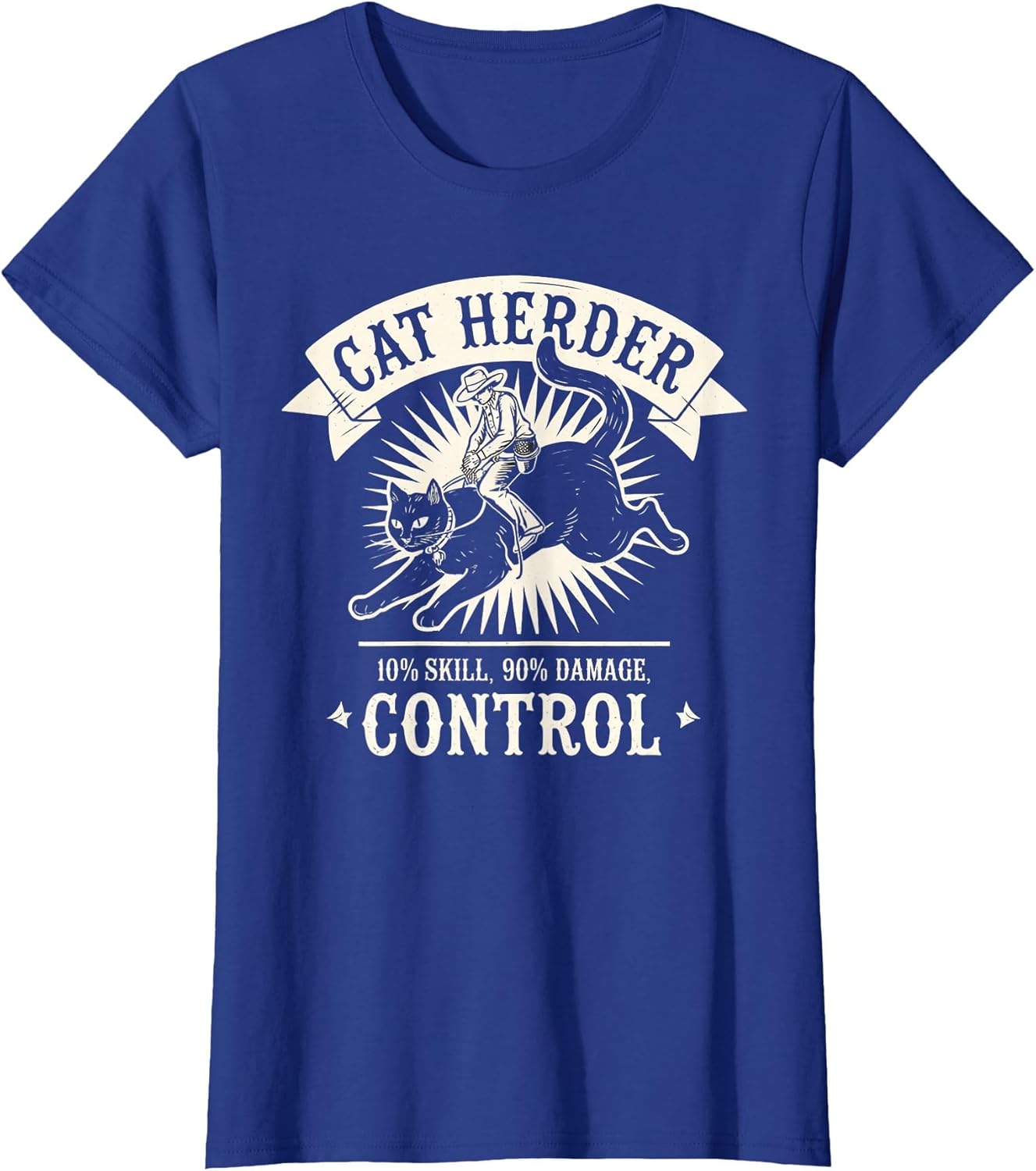 Funny Cat Herding Champion Professional Cat Herder