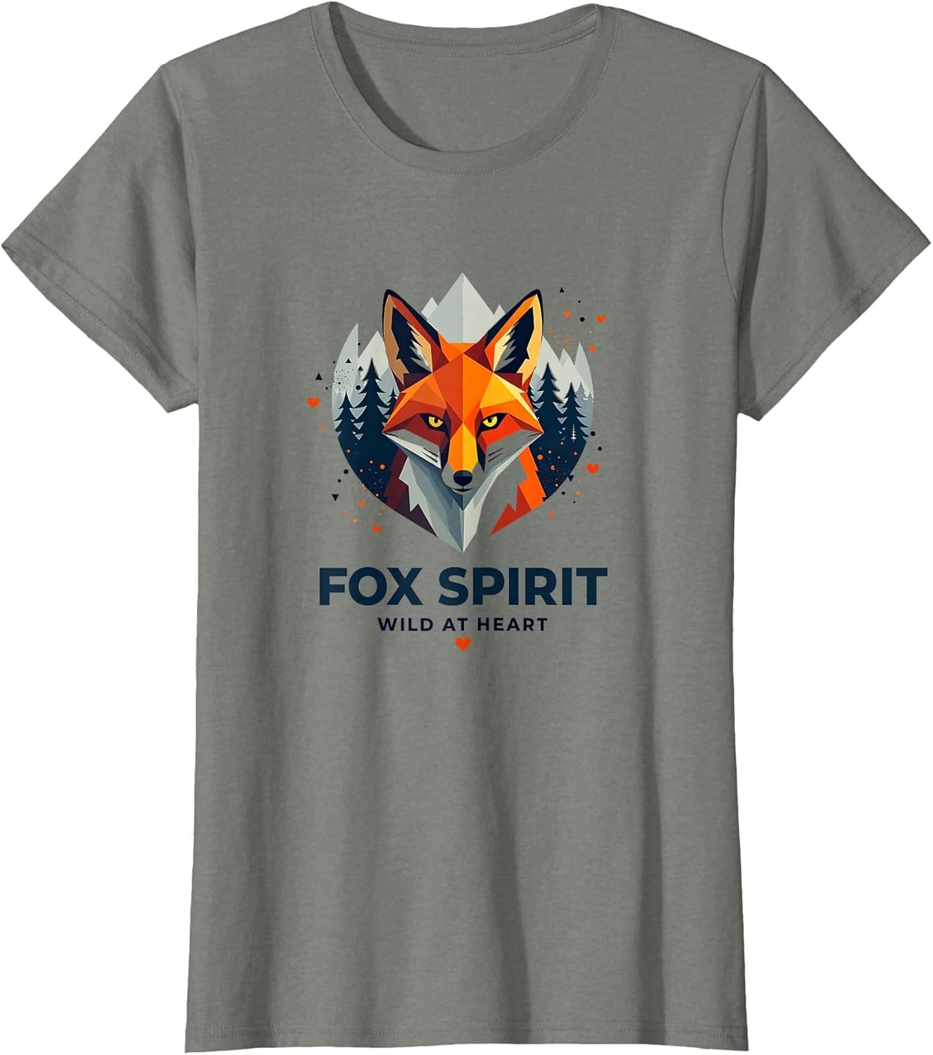 Fox Spirit: Wild at Heart - Geometric Wildlife Art