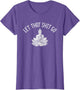 Profanity Shirts Let That Shit Go Buddha Zen Cuss Swear