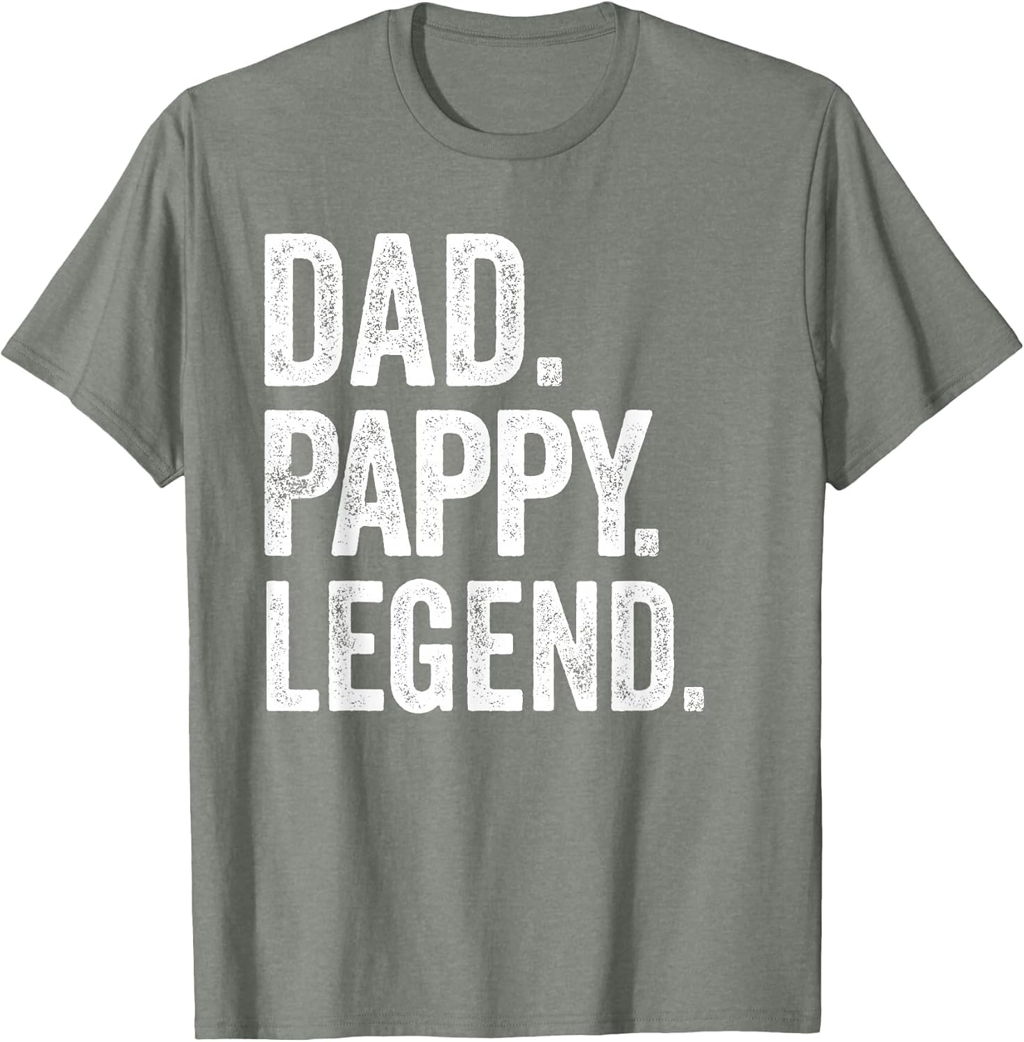 Dad Pappy Legend - Vintage Distressed Bold Pappy Graphic